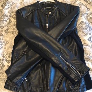 🚫SOLD🚫 Black Express Leather Jacket